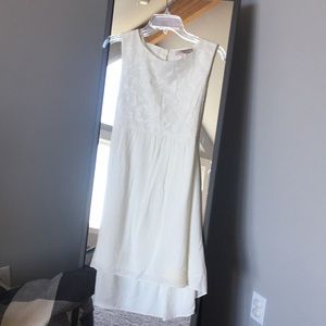 White high low dress from Nordstrom